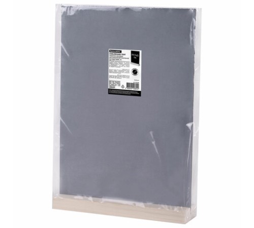 Табличка меловая настольная А4, вертикальная, на деревянной подставке, ПВХ, черная, BRAUBERG, 291298