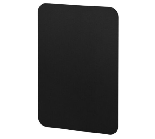 Табличка меловая / ценник А6 (10,5x14,8 см), 20 штук, пластиковая, 0,5 мм, ЧЕРНАЯ, BRAUBERG, 291302