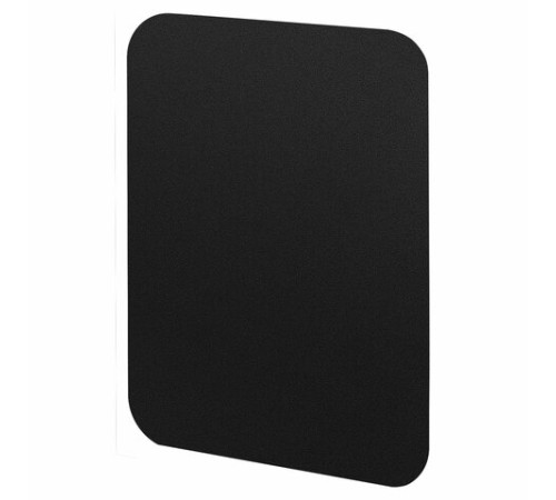 Табличка меловая/ценник A7 (7,4x10,5 см) 20 штук, пластиковая, 0,5 мм, ЧЕРНАЯ, BRAUBERG, 291303