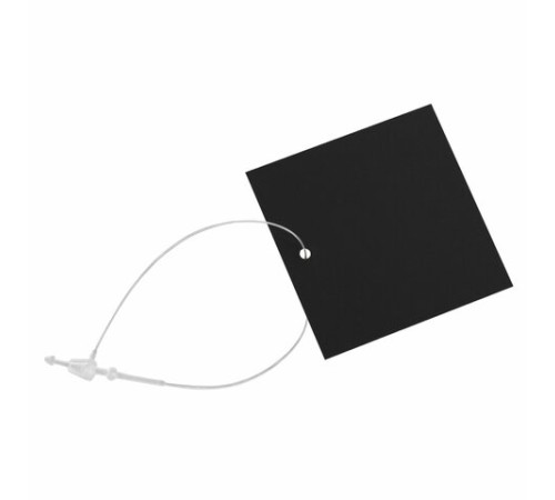 Хомут-биркодержатель бирка ценник петлевой 13 см, BRAUBERG, КОМПЛЕКТ 1000 шт., 291305