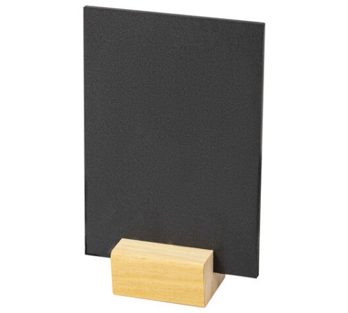 Ценникодержатель деревянный (ценники, реклама, фото) 4х3х2 см, КОМПЛЕКТ 12 шт., BRAUBERG, 291312