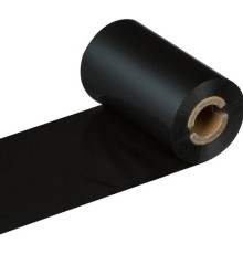 Риббон WAX, 57 мм х 74 м, втулка диаметр 12,7 мм (0,5 дюйма) х ширина 57 мм, красящий слой наружу (OUT), 363525