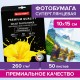 Фотобумага PREMIUM суперглянцевая, 10х15 см, 260 г/м2, односторонняя, 50 листов, BRAUBERG, 363999