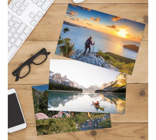 Фотобумага глянцевая, А4, 120 г/м2, односторонняя, 300 листов, BRAUBERG ORIGINAL, 364413