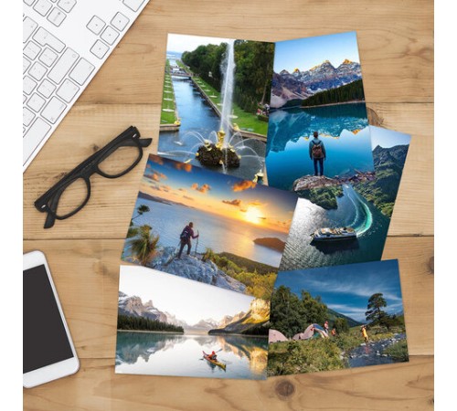 Фотобумага глянцевая, А5, 230 г/м2, односторонняя, 50 листов, BRAUBERG EXTRA, 364476