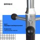 Вешалка-стойка BRABIX "CR-870" на мраморном диске, металл, 5+3 крючка, цвет коричневый, 606436