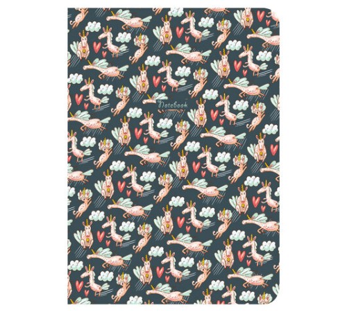 Тетрадь 60 л. в точку обложка SoftTouch, бежевая бумага 70 г/м2, сшивка, В5 (179х250 мм), ЕДИНОРОЖКИ, BRAUBERG, 403827