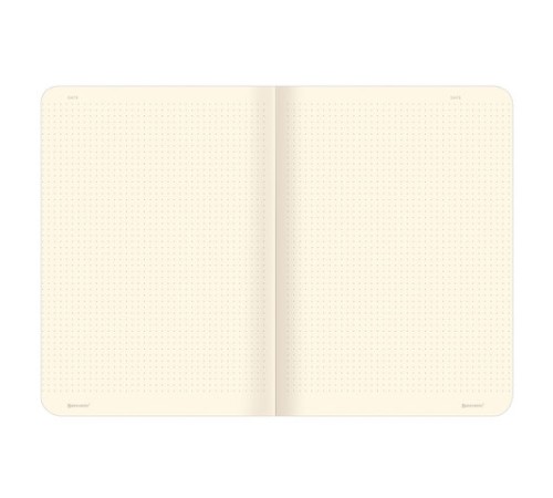 Тетрадь 60 л. в точку обложка SoftTouch, бежевая бумага 70 г/м2, сшивка, В5 (179х250 мм), ЕДИНОРОЖКИ, BRAUBERG, 403827