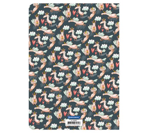 Тетрадь 60 л. в точку обложка SoftTouch, бежевая бумага 70 г/м2, сшивка, В5 (179х250 мм), ЕДИНОРОЖКИ, BRAUBERG, 403827