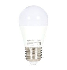 Лампа светодиодная SONNEN EXTRA, 10 (85) Вт, E27, шар, нейтральный белый, 30000 ч, LED G45-10W-4000-Е27, 457914