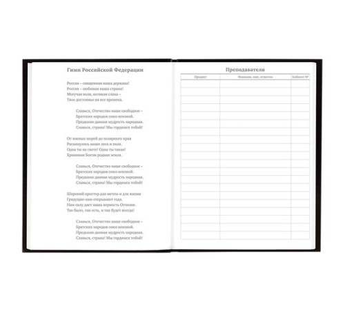 Дневник 5-11 класс 48 л., твердый, BRAUBERG, глянцевая ламинация, с подсказом, 