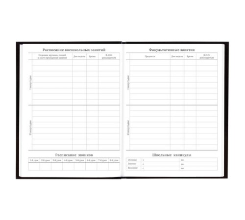 Дневник 5-11 класс 48 л., твердый, BRAUBERG, глянцевая ламинация, с подсказом, 