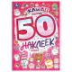 Альбом с наклейками, 50 стикеров, ассорти, 145х210 мм, 4 страницы, УМКА