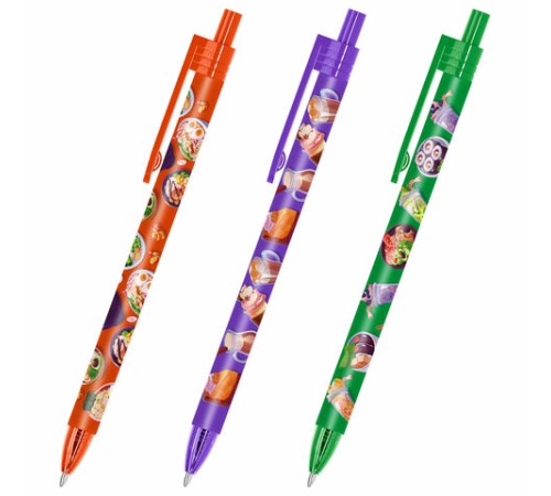 Ручка шариковая автоматическая с принтом FUNSTER 