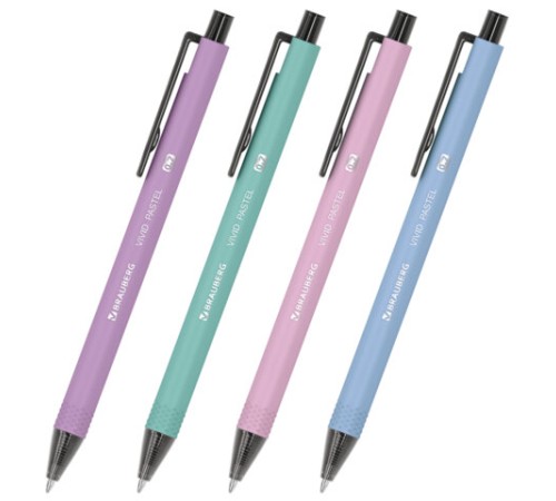 Ручка шариковая автоматическая BRAUBERG 