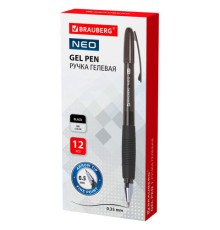 Ручка гелевая с грипом BRAUBERG 