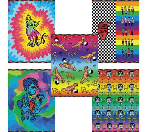 Тетрадь А5, 48 л., HATBER, скоба, клетка, обложка картон, 