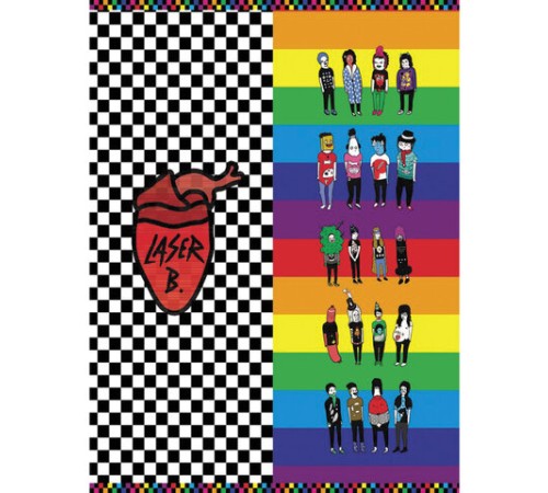 Тетрадь А5, 48 л., HATBER, скоба, клетка, обложка картон, 