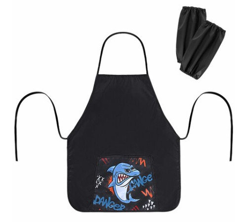 Накидка фартук с нарукавниками для труда ПИФАГОР, 1 карман, 46х54 см, 