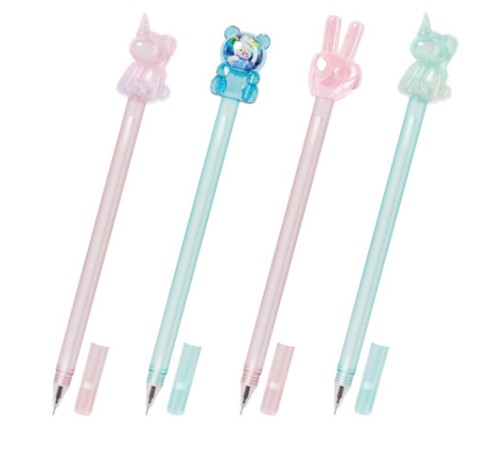 Ручка с акриловым топпером шариковая FUNSTER 