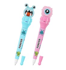 Ручка-спиннер с топпером шариковая FUNSTER 