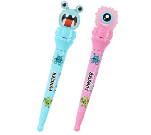 Ручка-спиннер с топпером шариковая FUNSTER 