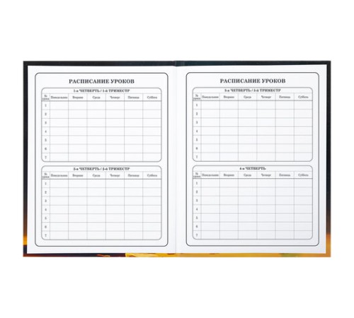 Дневник 1-4 класс 48 л., твердый, BRAUBERG, глянцевая ламинация, с подсказом, 