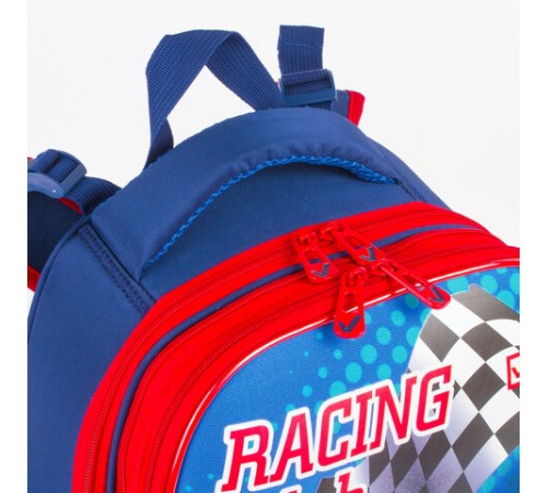 Ранец BRAUBERG PREMIUM, 2 отделения, с брелоком, дополнительный объем, для мальчиков, 