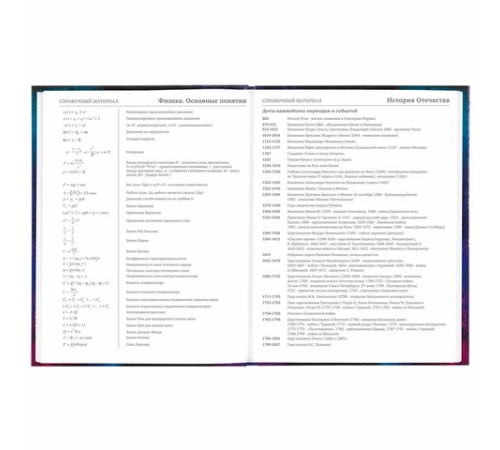 Дневник 5-11 класс 48 л., твердый, BRAUBERG, глянцевая ламинация, с подсказом, 