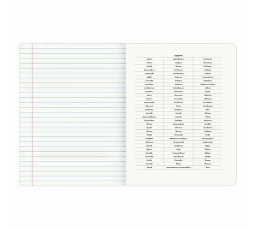 Тетрадь предметная 