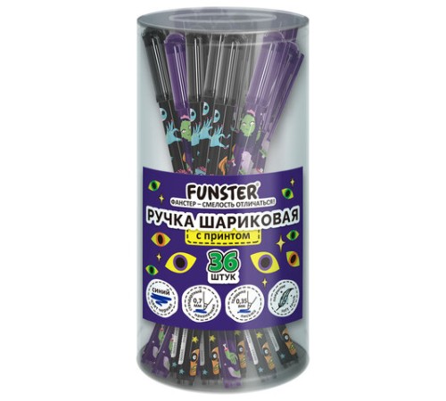Ручка шариковая с принтом FUNSTER STICK 