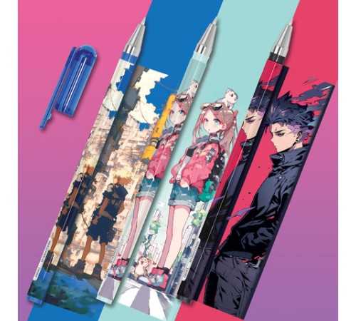 Ручка шариковая с принтом FUNSTER STICK 