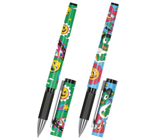 Ручка шариковая с грипом FUNSTER GRIP 