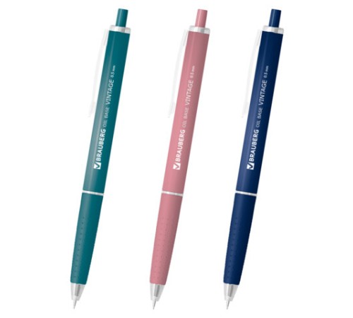 Ручка шариковая автоматическая BRAUBERG 