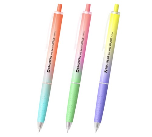 Ручка шариковая автоматическая BRAUBERG 