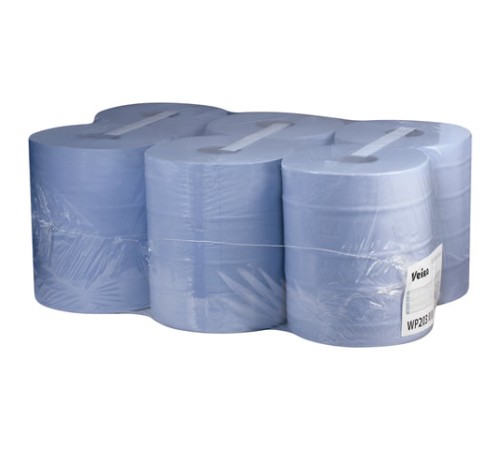 Бумага протирочная/полотенца VEIRO (W1/W2/W3), комплект 6 шт., 175 м, с центральной вытяжкой, 2-слойная, Comfort, WP203