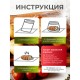 Пакеты для запекания с клипсами универсальные, 30х40 см, 15 мкм, 4 шт., GRIFON, 111-211