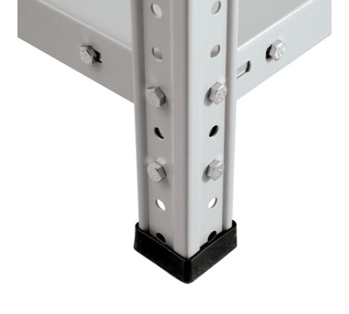 Полки MS (ш1000хг600 мм), КОМПЛЕКТ 7 шт. для металлического стеллажа, фурнитура в комплекте