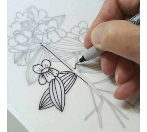 Калька под тушь, рулон 420 мм х 20 м, плотность 40 г/м2, STAFF, 115508