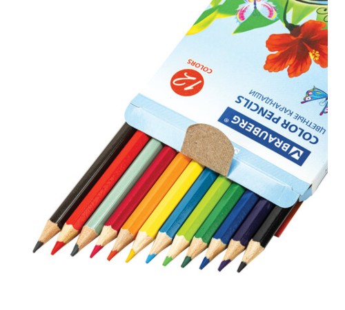 Карандаши цветные BRAUBERG 