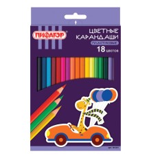 Карандаши цветные ПИФАГОР 