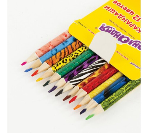 Карандаши цветные ЮНЛАНДИЯ 