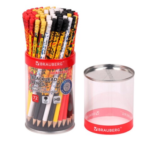 Карандаш чернографитный BRAUBERG 