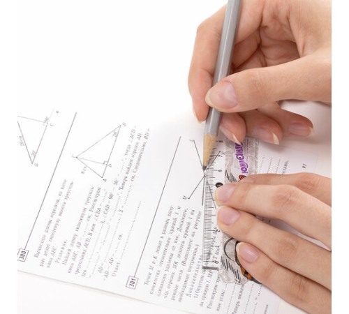 Линейка пластиковая 15 см ЮНЛАНДИЯ 