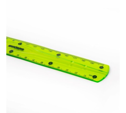 Линейка 20 см гибкая ЮНЛАНДИЯ 
