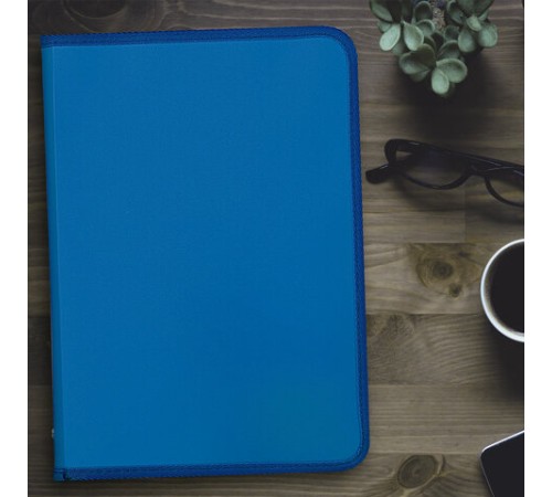 Папка на молнии пластиковая BRAUBERG 