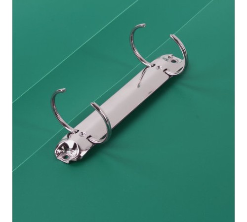 Папка на 2 кольцах STAFF, 40 мм, зеленая, до 300 листов, 0,5 мм, 225723