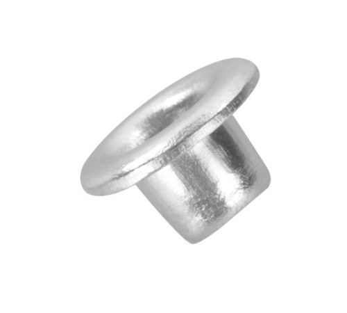 Люверсы BRAUBERG, КОМПЛЕКТ 250 шт., внутренний диаметр 4,8 мм, длина 4,6 мм, серебристые, 227794