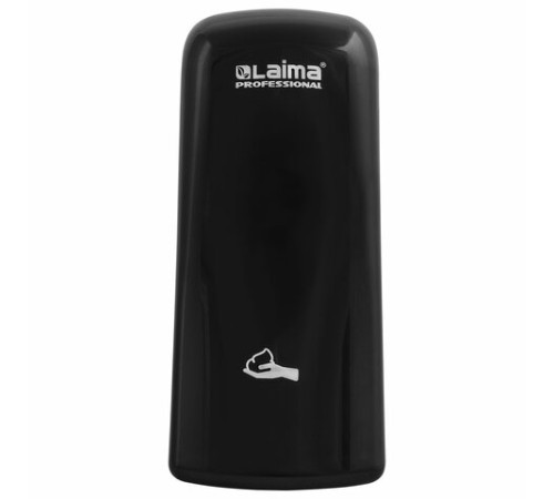 Дозатор для мыла-пены LAIMA PROFESSIONAL ORIGINAL, НАЛИВНОЙ, 0,8 л, черный, ABS-пластик, 605777