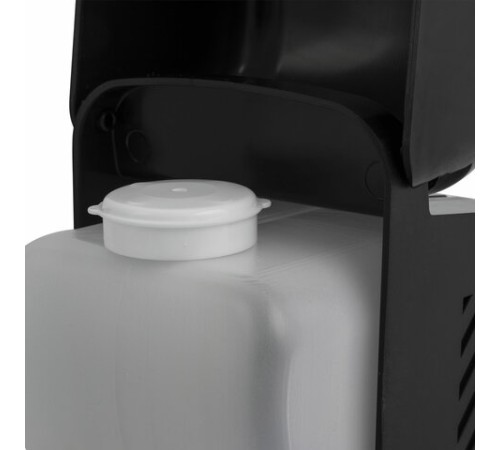 Дозатор для мыла-пены LAIMA PROFESSIONAL ORIGINAL, НАЛИВНОЙ, 0,8 л, черный, ABS-пластик, 605777